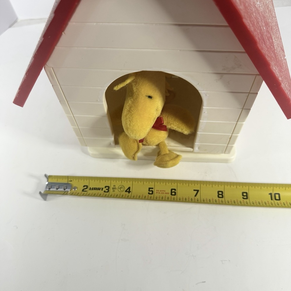 1993 Santa's Best Snoopy Woodstock Christmas Animated Doghouse Peanuts-Untested - Picture 13 of 16